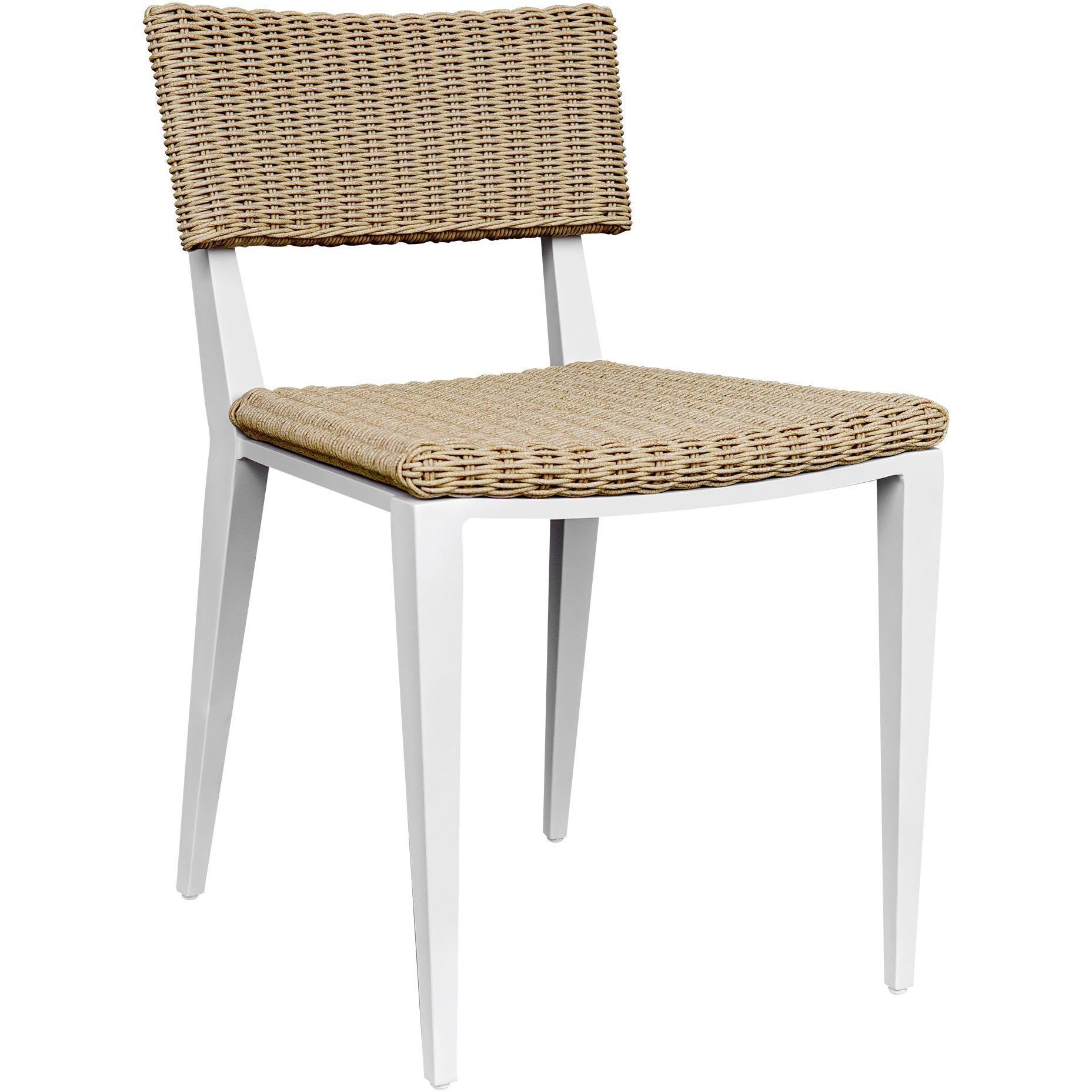Calbas White Outdoor Dining Chair