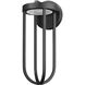 Leland LED 18 inch Sand Black Outdoor Wall Light