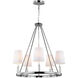Sean Lavin Lismore 5 Light 28.12 inch Polished Nickel Chandelier Ceiling Light