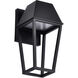 Colt LED 11.75 inch Matte Black Outdoor Wall Light