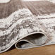Ayda 114 X 79 inch Black/White Rug in 6 x 9