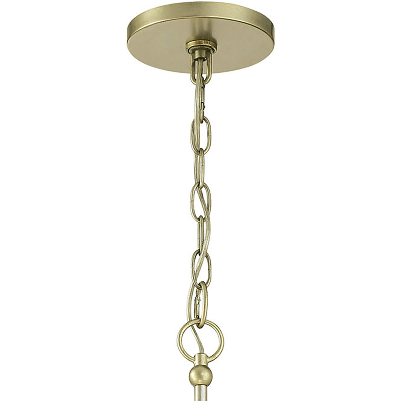Flower Child 5 Light 26 inch Ambry Gold Pendant Ceiling Light