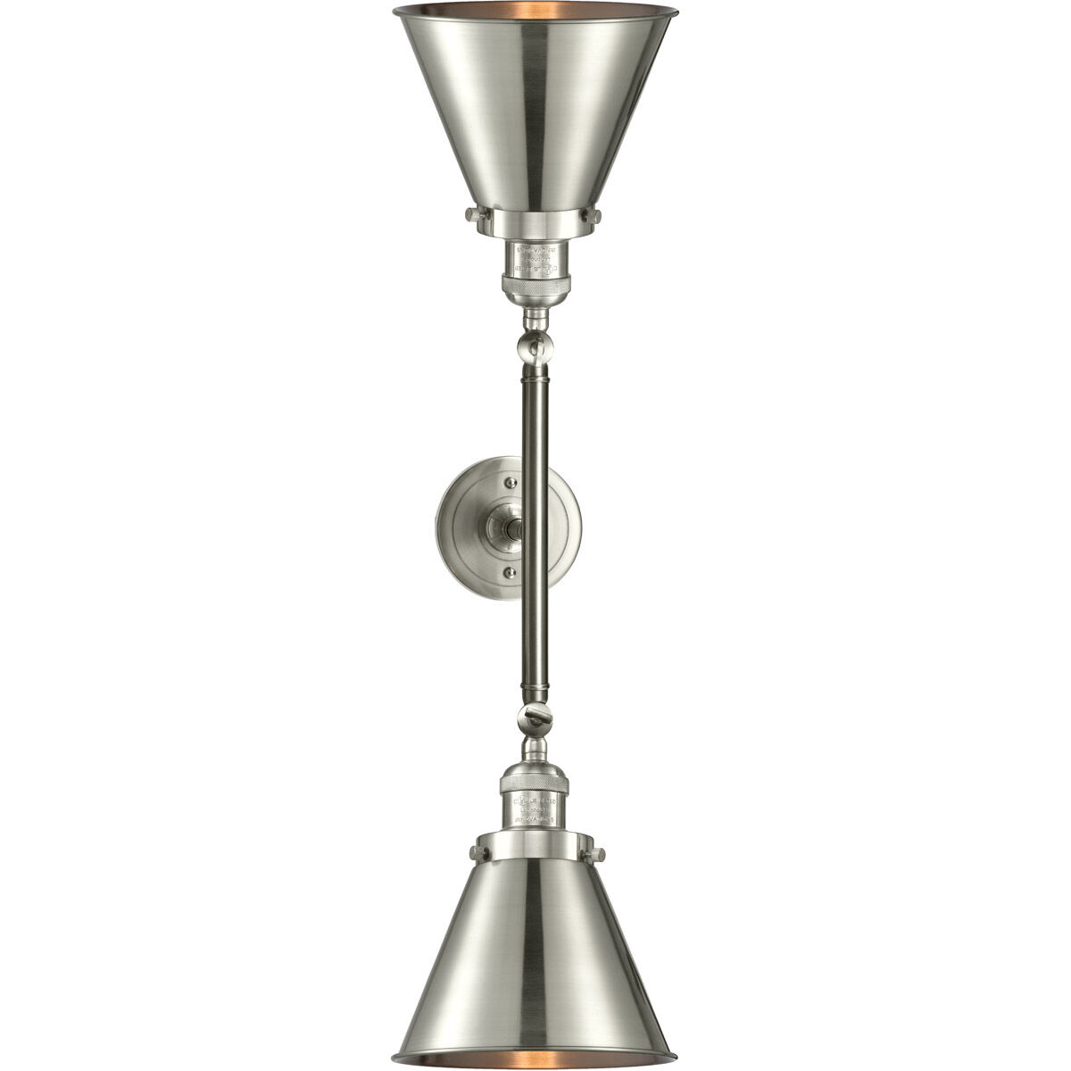 Franklin Restoration Appalachian LED 18 inch Brushed Satin Nickel Bath Vanity Light Wall Light, Franklin Restoration