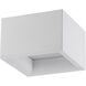 Bloc LED 7 inch White Flush Mount Ceiling Light