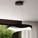 Bowen 1 Light 20.5 inch Textured Black Chandelier Ceiling Light
