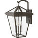 Estate Series Alford Place Outdoor Wall Mount Lantern in Oil Rubbed Bronze, Non-LED, Large