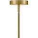 Orla LED 24 inch Lacquered Brass Chandelier Ceiling Light