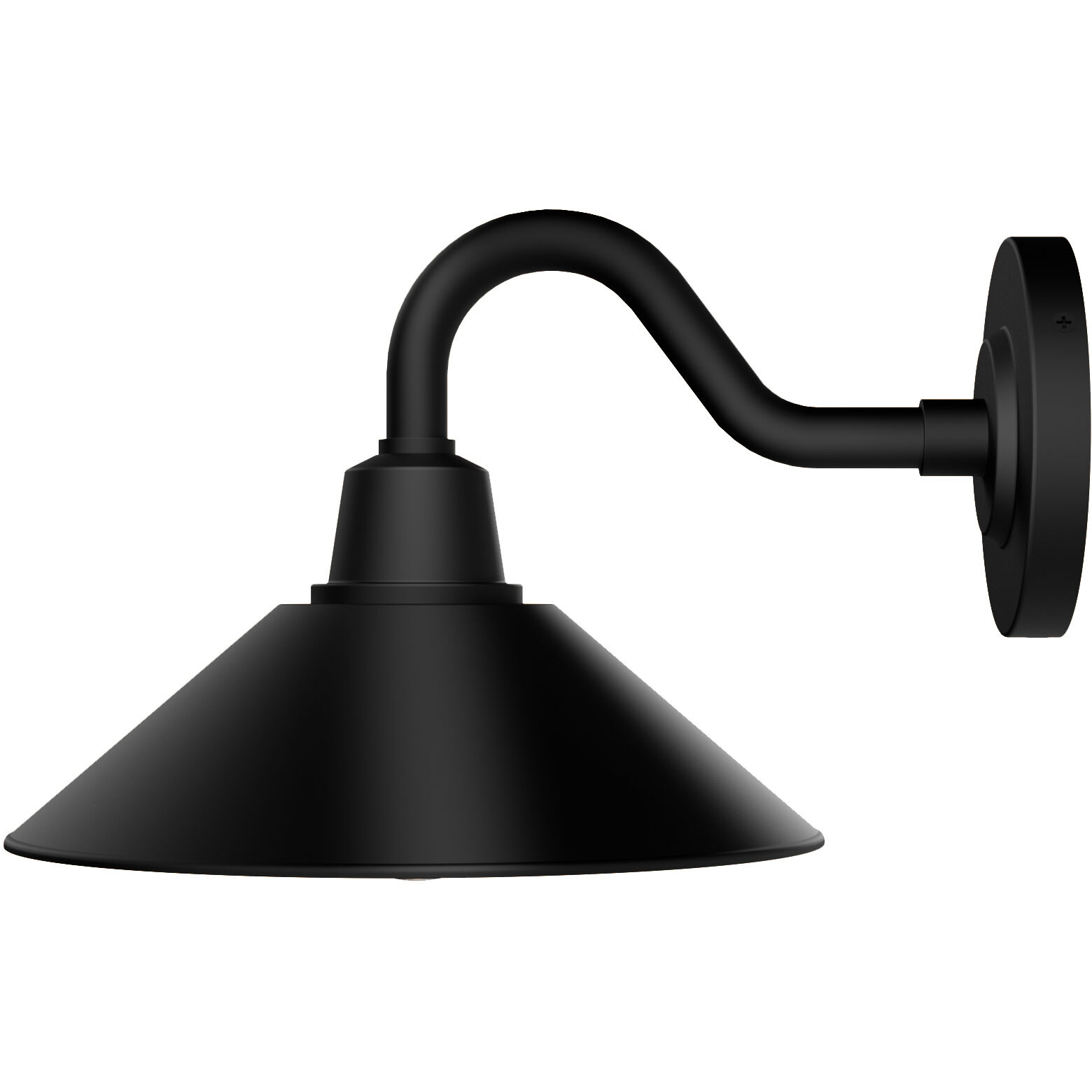 Skyflow 1 Light 8 inch Matte Black Outdoor Wall Light, Small