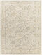 Chicago 120 X 94 inch Light Grey Rug, Rectangle