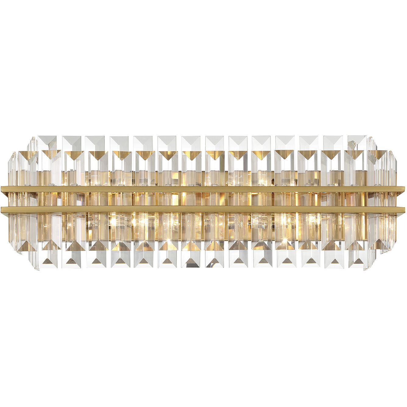 Hayes Bath Vanity Light Wall Light in Aged Brass