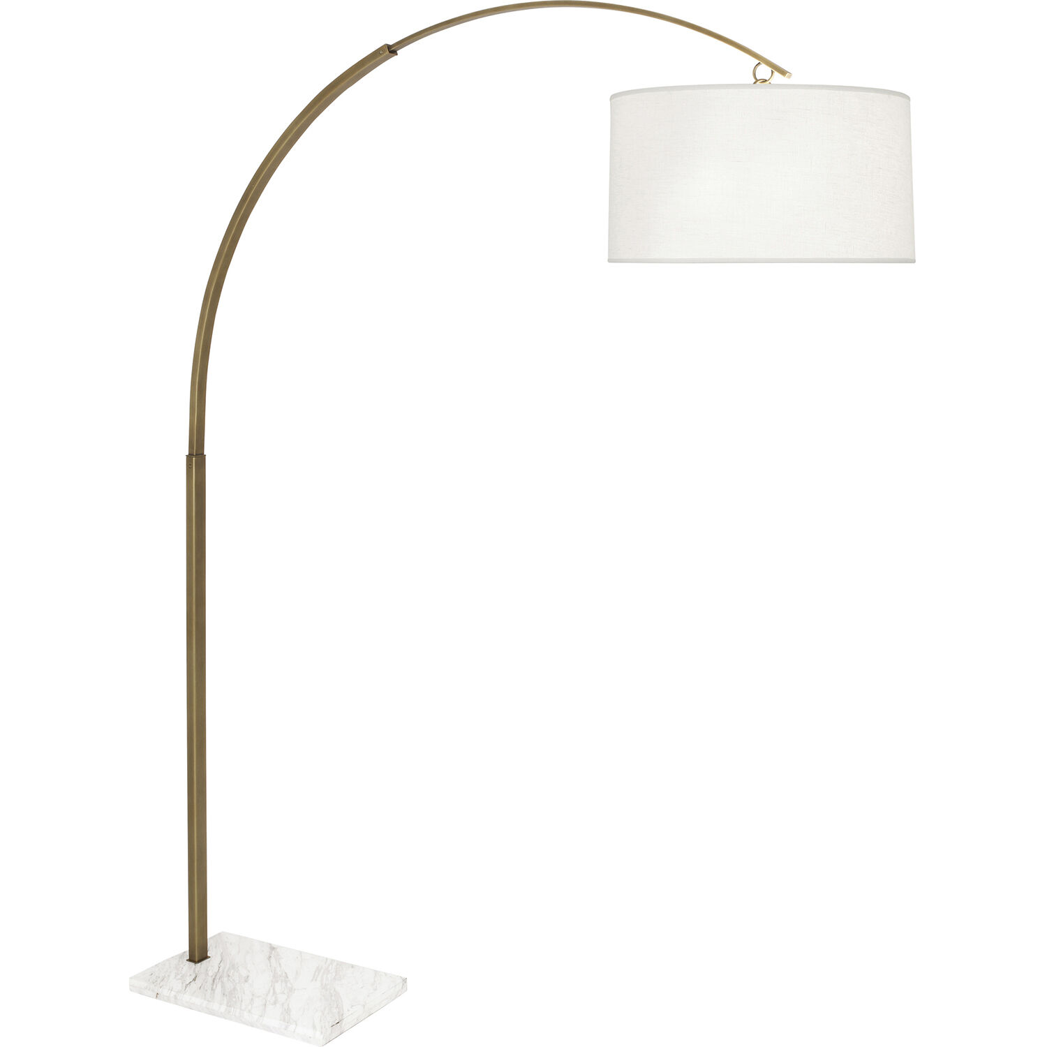 Archer 81 inch 150.00 watt Warm Brass Floor Lamp Portable Light