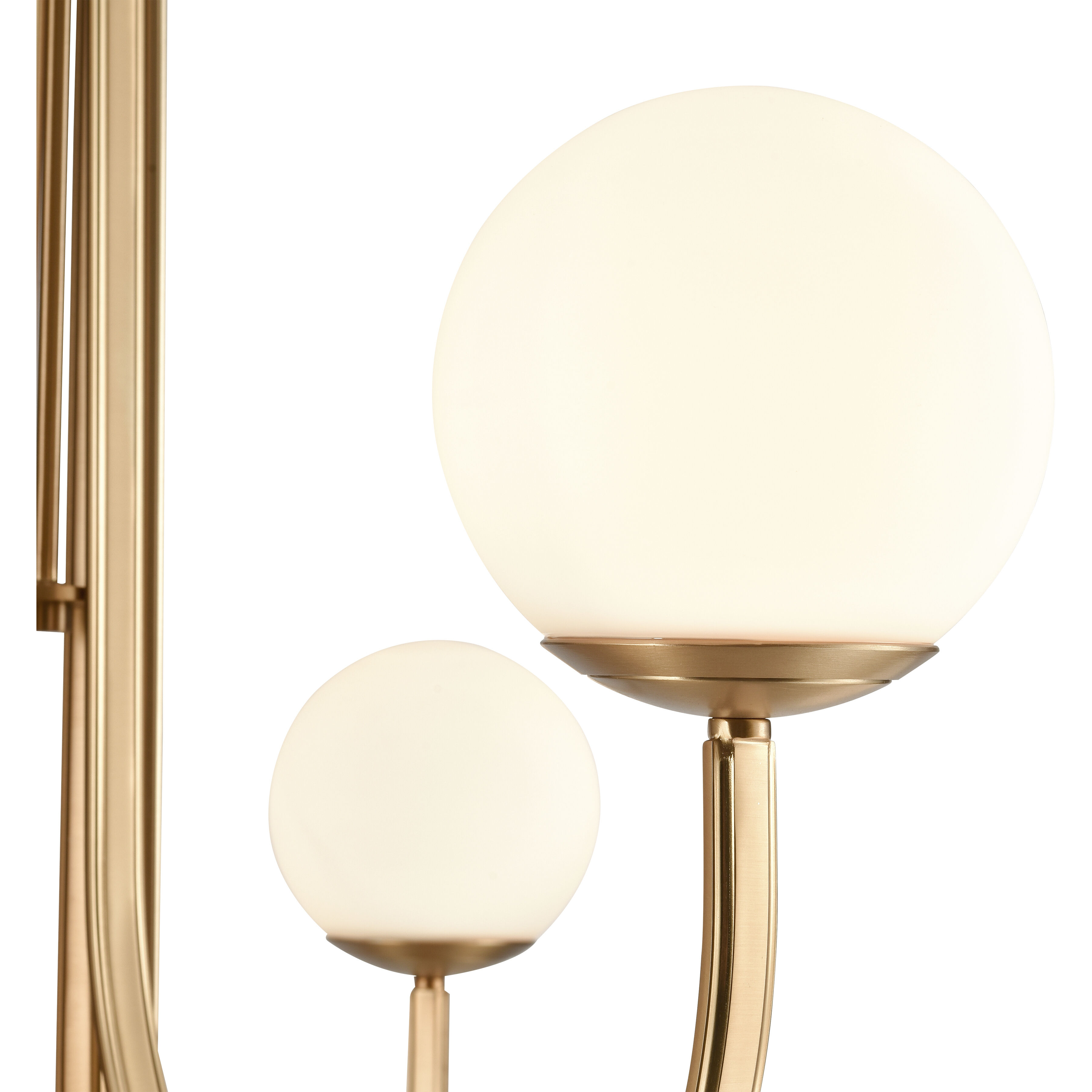 Caroline 6 Light 36 inch Brushed Gold Chandelier Ceiling Light