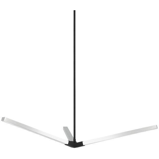 Asterisk 3 Light 37.38 inch Pendant