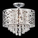 Benedetta 4 Light 14 inch Chrome Flush Mount Ceiling Light