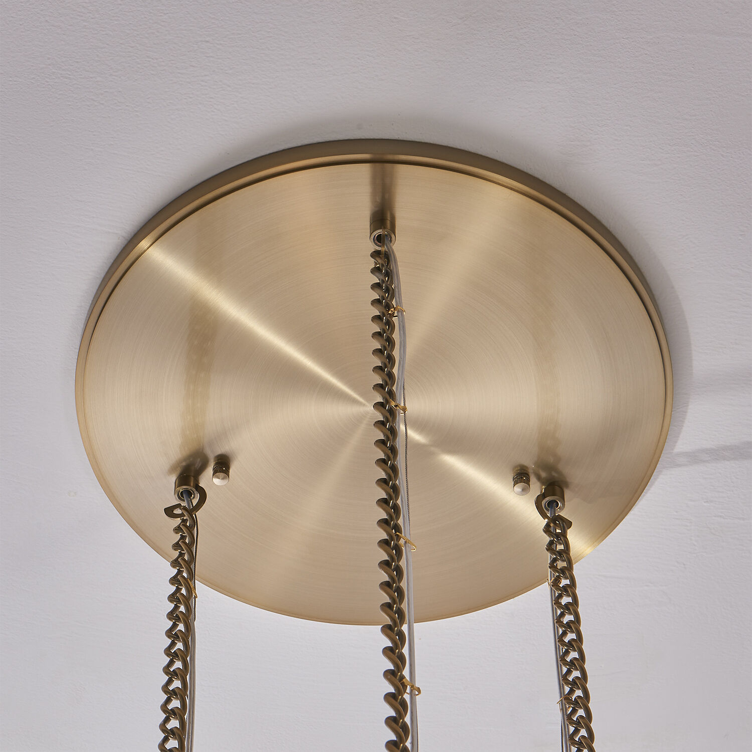 Flint Additions 14 inch Winter Brass Pendant Ceiling Light