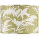 Aviary Moss and Ivory 20 inch Drum Lamp Shade, Large