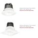 Miniature White Downlight, Trimless Recessed