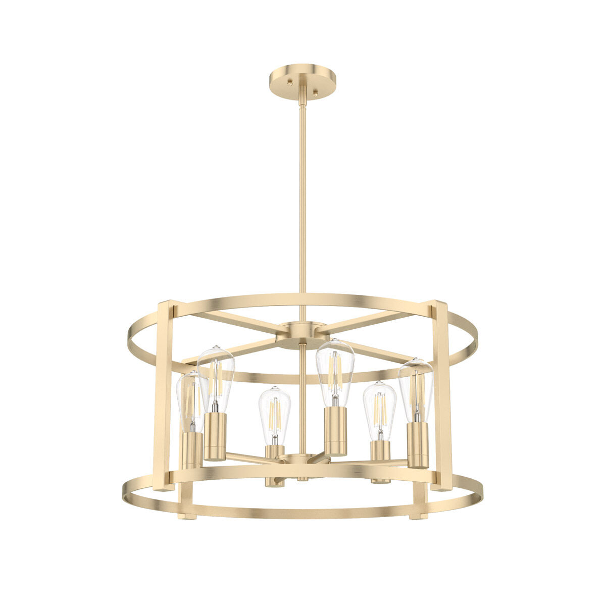 Astwood 6 Light 26 inch Alturas Gold Chandelier Ceiling Light