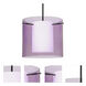 Pahu 12 LED Black Stem Pendant Ceiling Light