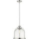 Stanton 1 Light 12 inch Polished Nickel Pendant Ceiling Light