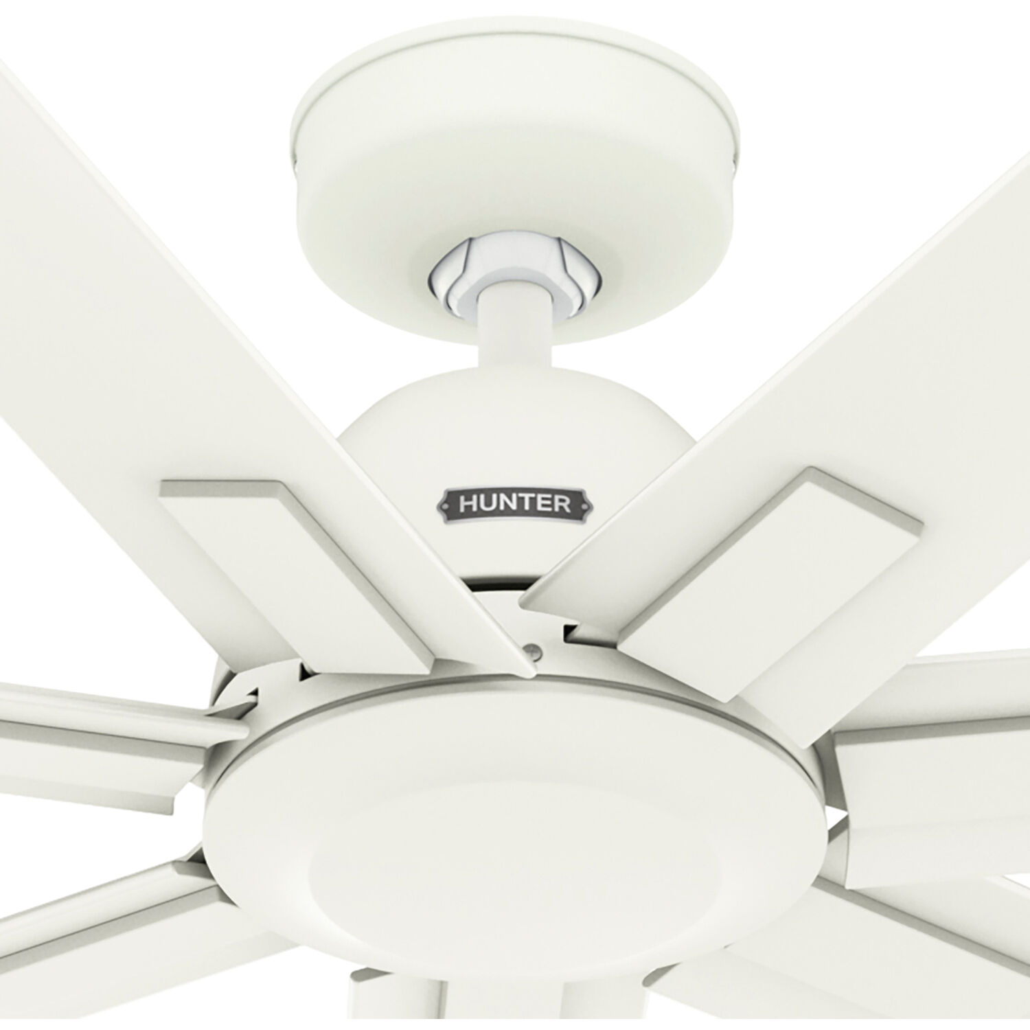 Downtown 60 inch Matte White Outdoor Ceiling Fan