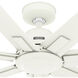 Downtown 60 inch Matte White Outdoor Ceiling Fan
