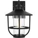 Tilton 1 Light 12 inch Black Outdoor Wall Sconce