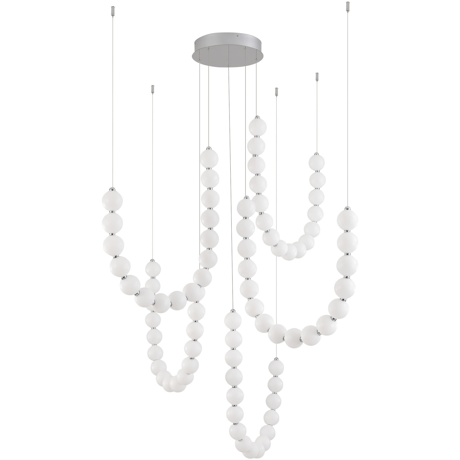 Akoya 12.63 inch Chrome Chandelier Ceiling Light