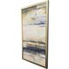 Lost in Winter Blue and Beige and Gray and Multi Framed Art