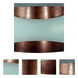 Signature 2 Light 13 inch Rust Wall Lamp Wall Light