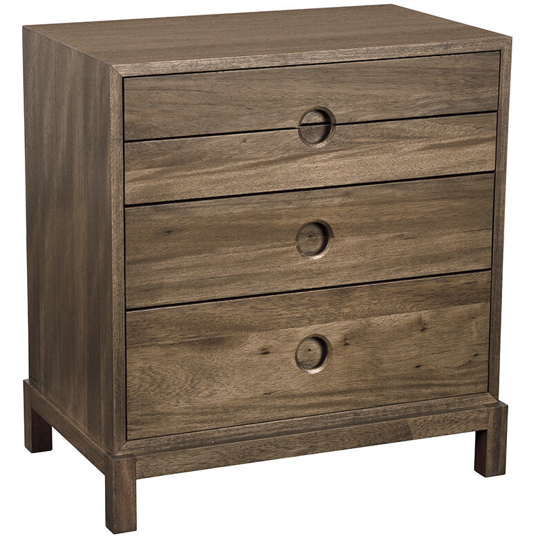 Eros 30 X 28 inch Dark Walnut Side Table