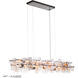 Fusion 16 Light 75.8 inch Dark Smoke Pendant Ceiling Light
