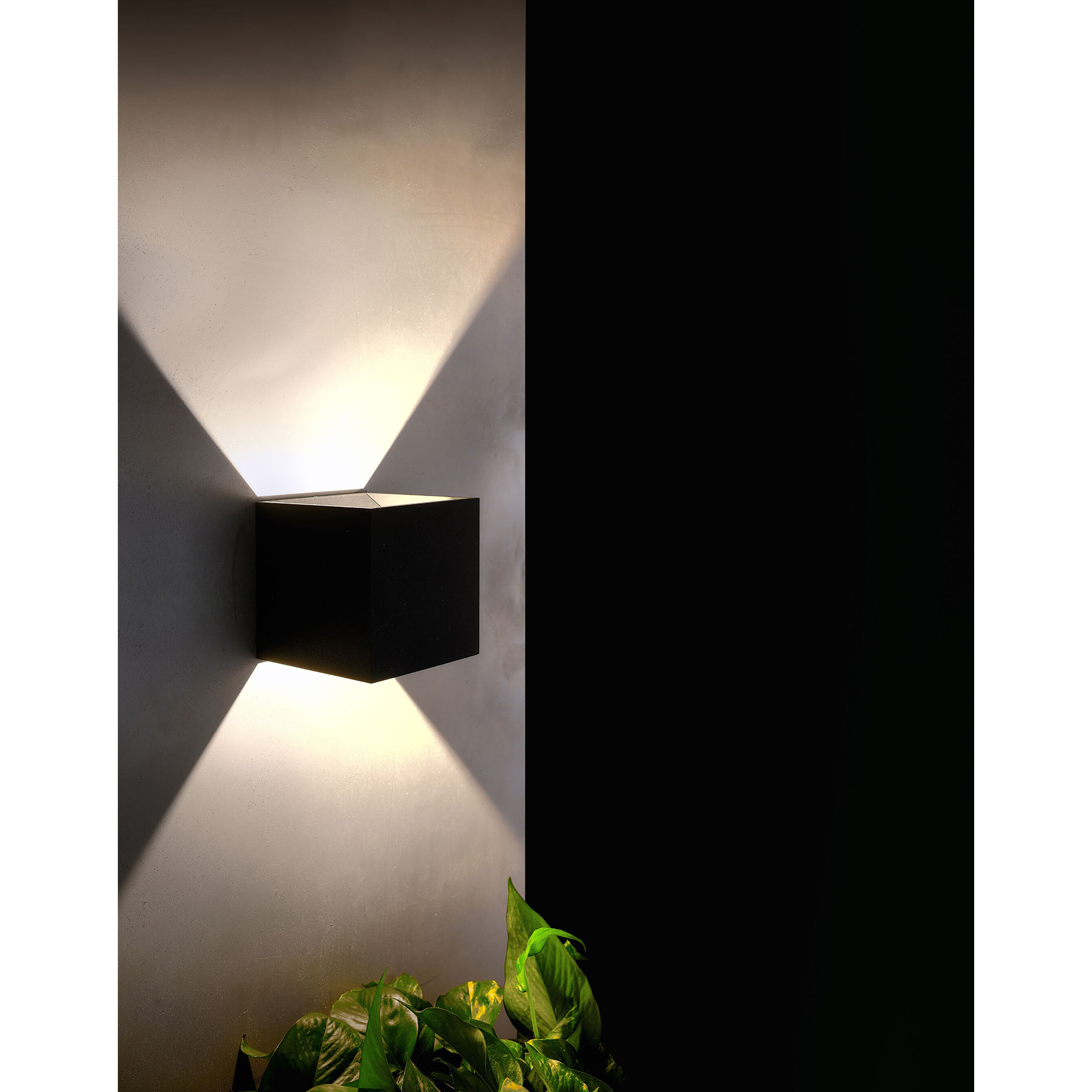 QB 1 Light 5.1 inch Silver LED Wall Sconce Wall Light