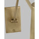 Sean Lavin Ponte 22.6 inch 8.40 watt Natural Brass Task Wall Sconce Wall Light