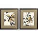 Gesture Bloom Brown and Rust and Multi and Beige Framed Art, Propac