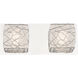 Livewire LED 12.6 inch Chrome Bath Vanity Light Wall Light