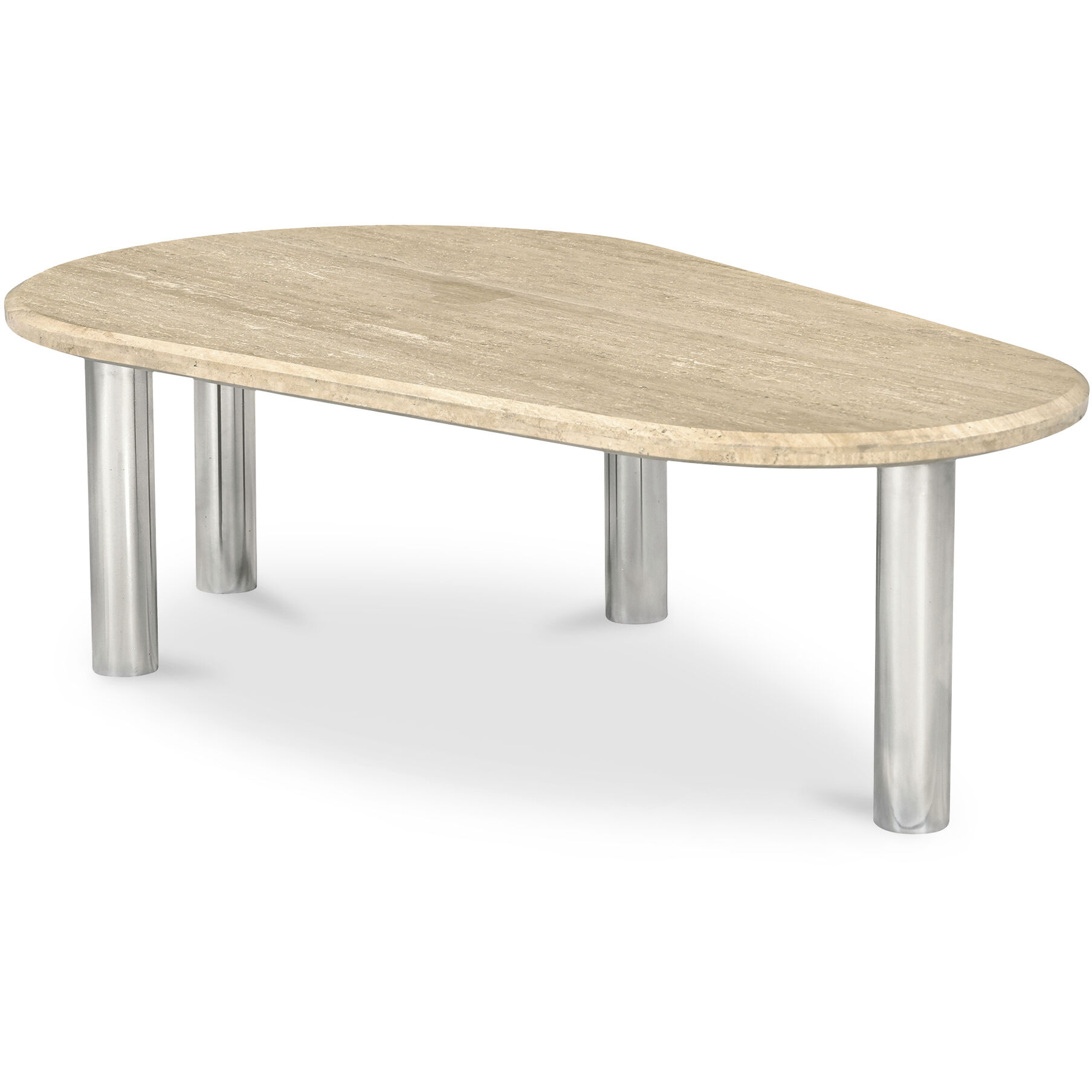 Fia 50 X 30 inch Beige Coffee Table