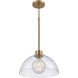 Julian Pendant Ceiling Light in Brushed Gold