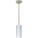 Stilo 10 1 Light Satin Nickel Stem Pendant Ceiling Light