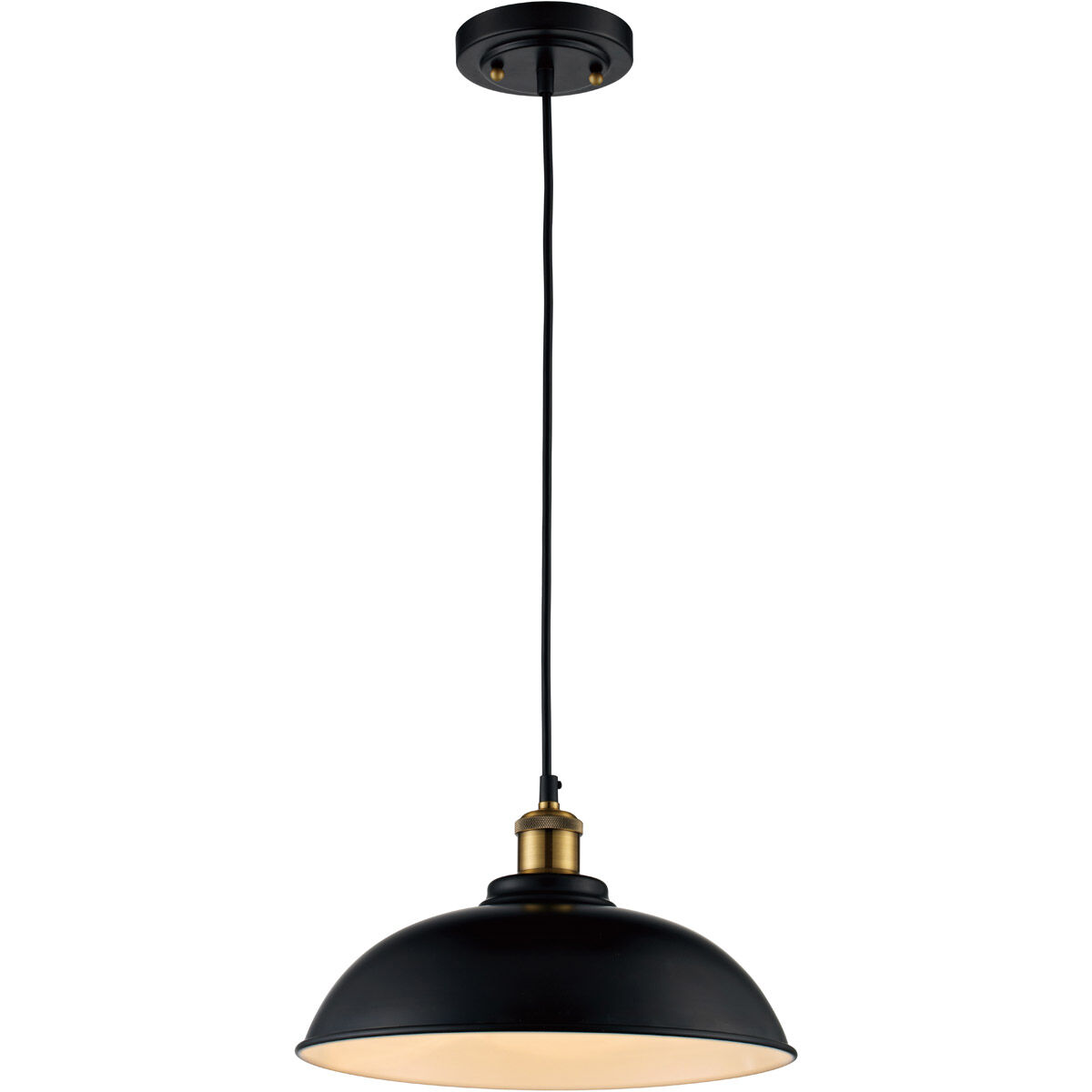 Griswald II 1 Light 12 inch Rubbed Oil Bronze Pendant Ceiling Light