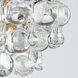 Calypso Bath Vanity Light Wall Light in Polished Chrome