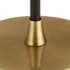 Stowe 66.25 inch 150.00 watt Satin Black and Brass Floor Lamp Portable Light