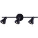 Byck 3 Light Black Track Lighting Ceiling Light
