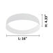 Palomaro LED 16 inch White Flush Mount Ceiling Light