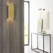 Sean Lavin Brompton LED Natural Brass ADA Wall Sconce Wall Light, Integrated LED