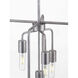 Bonn 4 Light 14.5 inch Galvanized Pendant Ceiling Light