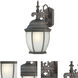 Covington 1 Light 18 inch Painted Bronze Outdoor Wall Lantern