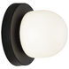 Pizzazz LED 4.75 inch Matte Black Wall Sconce Wall Light