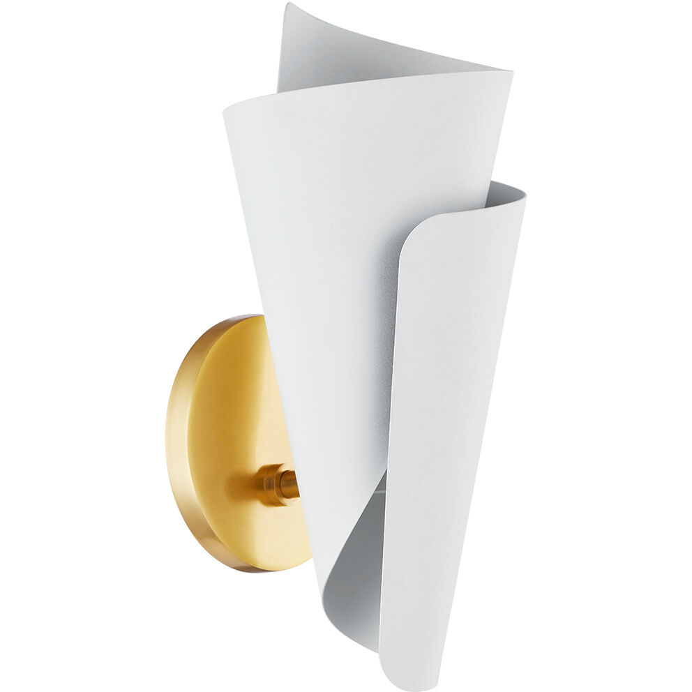 Davina 1 Light 5.5 inch Aged Brass Wall Sconce Wall Light