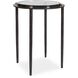 Kennington 19 X 14 inch Dark Bronze and Antique Brass Accent Table